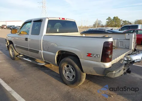2004 Chevrolet Silverado 1500 Z71 from USA, damaged, VIN 2GCEK19T441195114